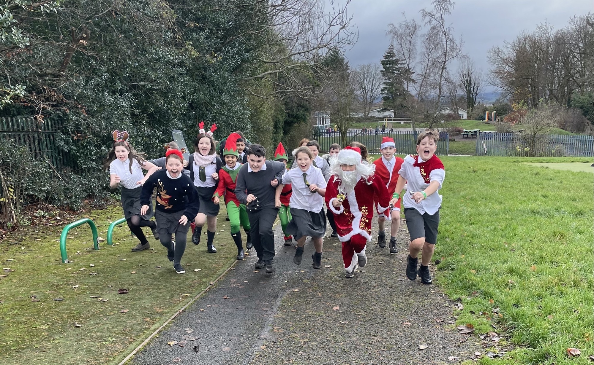 Santa dashers!