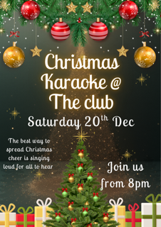 Christmas Karaoke at the Club