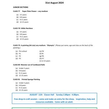 Children's Craft Session 2024