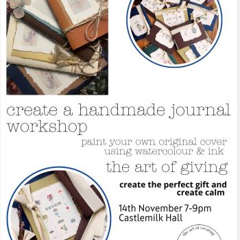 HANDMADE JOURNAL WORKSHOP