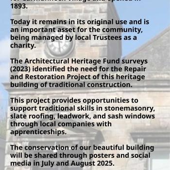 Castlemilk Hall Repair and Restoration 1