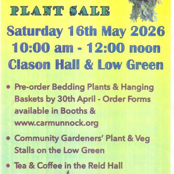 The Great Carmunnock Plant Sale 2026
