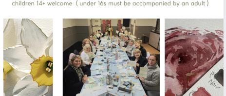 Carmunnock Gala Week Art class